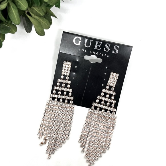 NWOT GUESS Chandelier Earrings - Picture 3 of 5